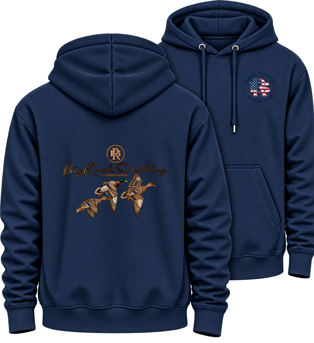 1508 Hoodie Heavy Rock Ducks In Flight