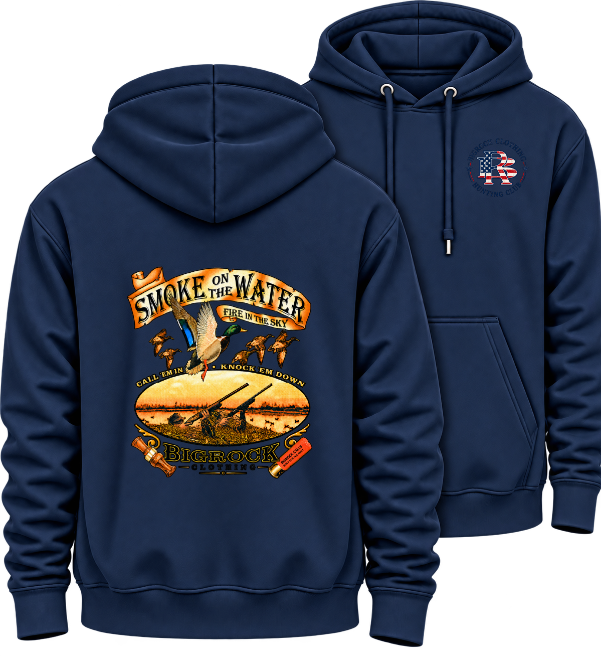 1581 Hoodie Heavy Rock Smoke On The Water