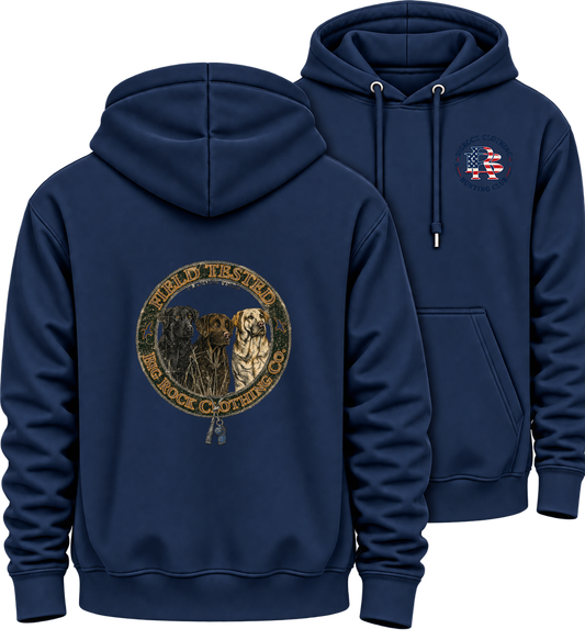 836 Hoodie Heavy Rock Three Lab Coaster