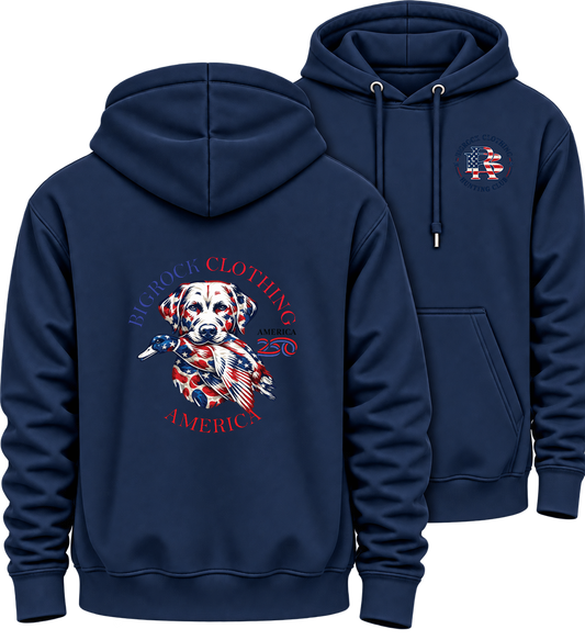 Hoodie Heavy Rock America 250 Duck Dog