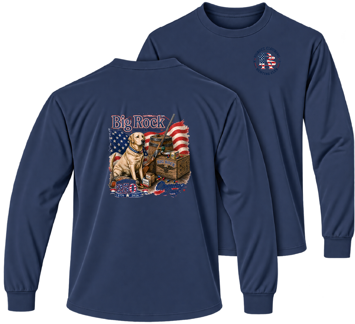 1336 Long Sleeve Light Rock Opening Day