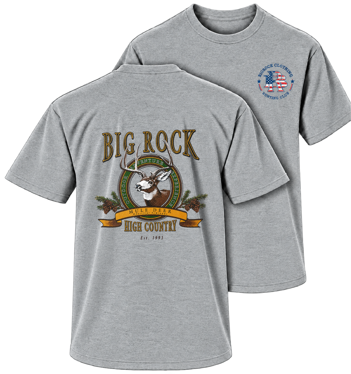 Heavyrock High Country Deer(Heavy Boxy oversize Shirt)