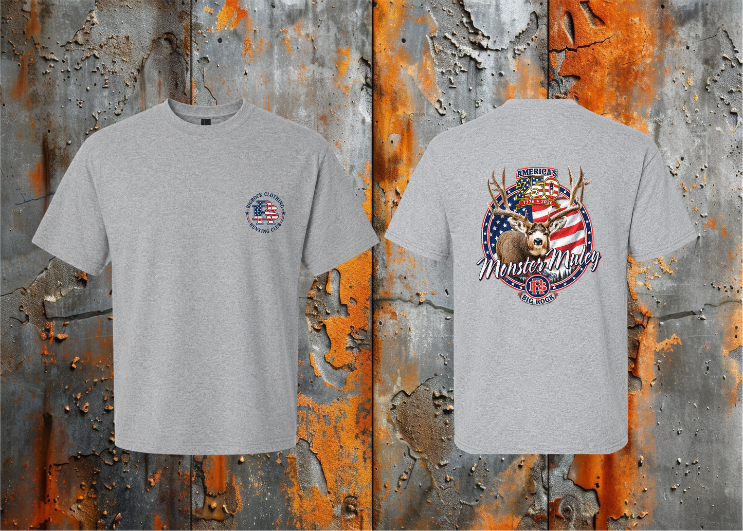 Heavy Rock America 250 Monster Muley (Heavy Boxy oversize Shirt)