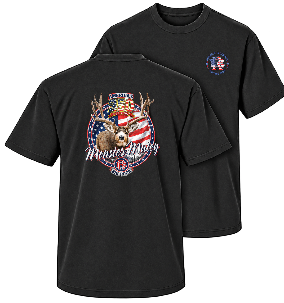Heavy Rock America 250 Monster Muley (Heavy Boxy oversize Shirt)