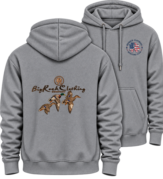 1508 Hoodie Heavy Rock Ducks In Flight