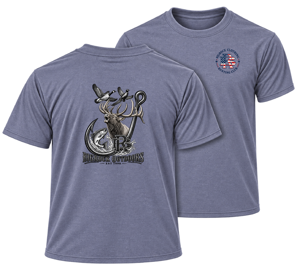 Light Rock Tee - Hooked on the outdoors