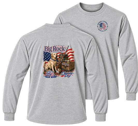 1336P Long Sleeve Light Rock America 250 Opening Day
