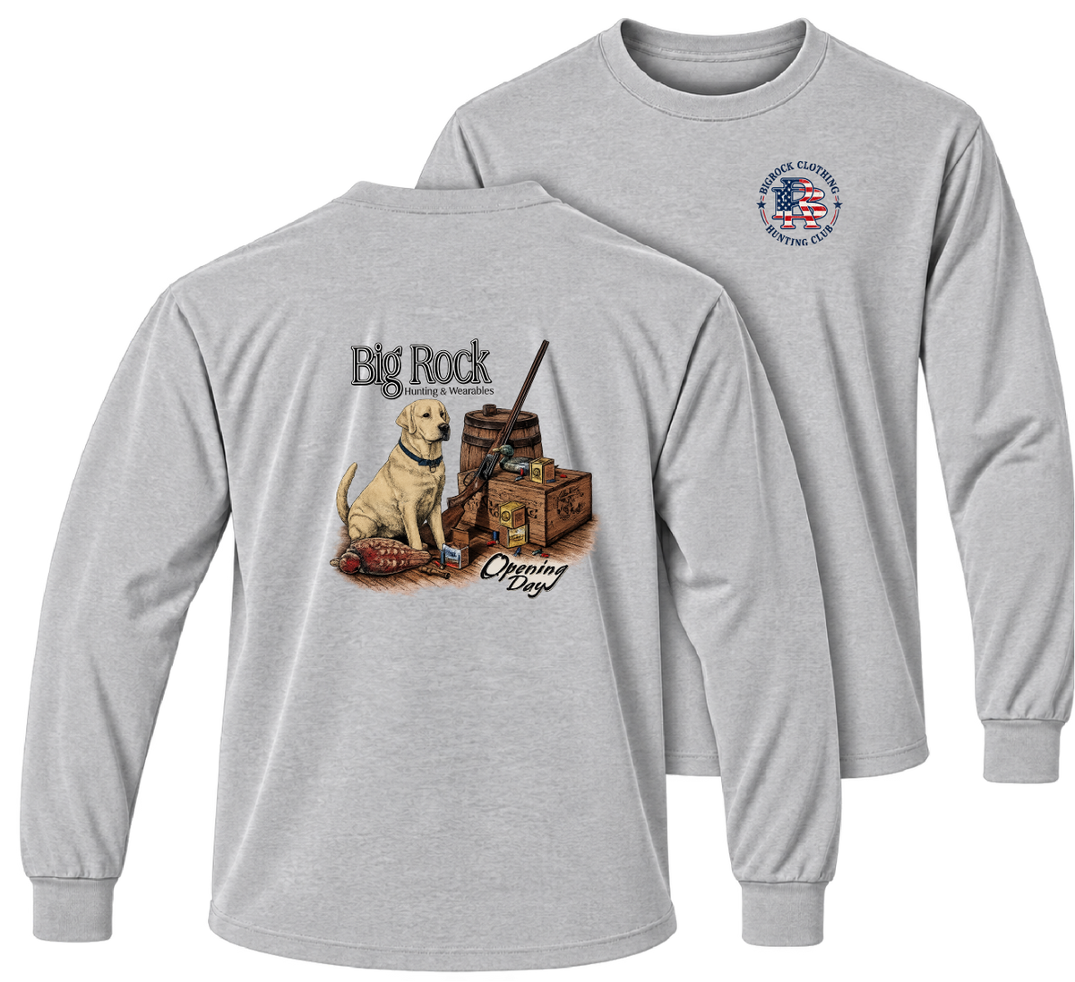 1336 Long Sleeve Light Rock Opening Day