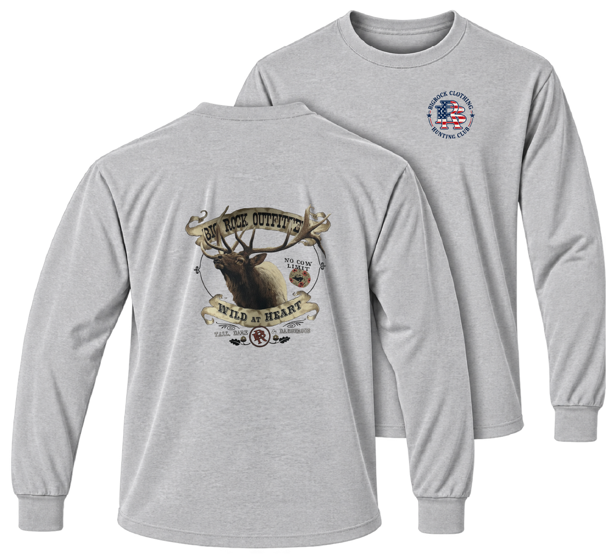 1555 Long Sleeve Light Rock Wild At Heart
