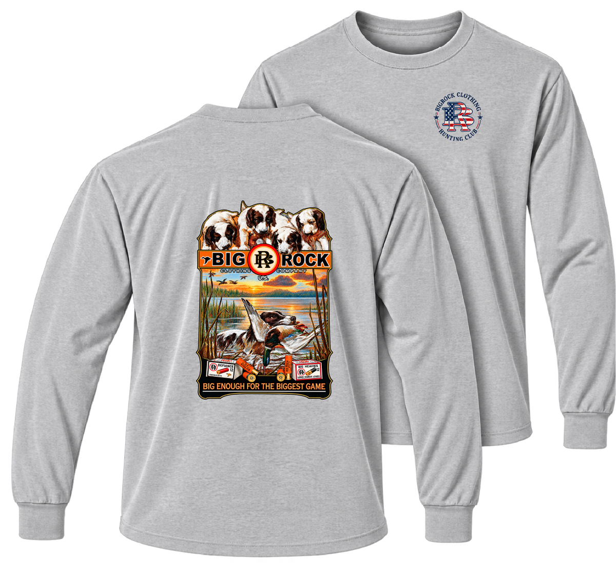 1342 Long Sleeve Light Rock Puppies Opening Day