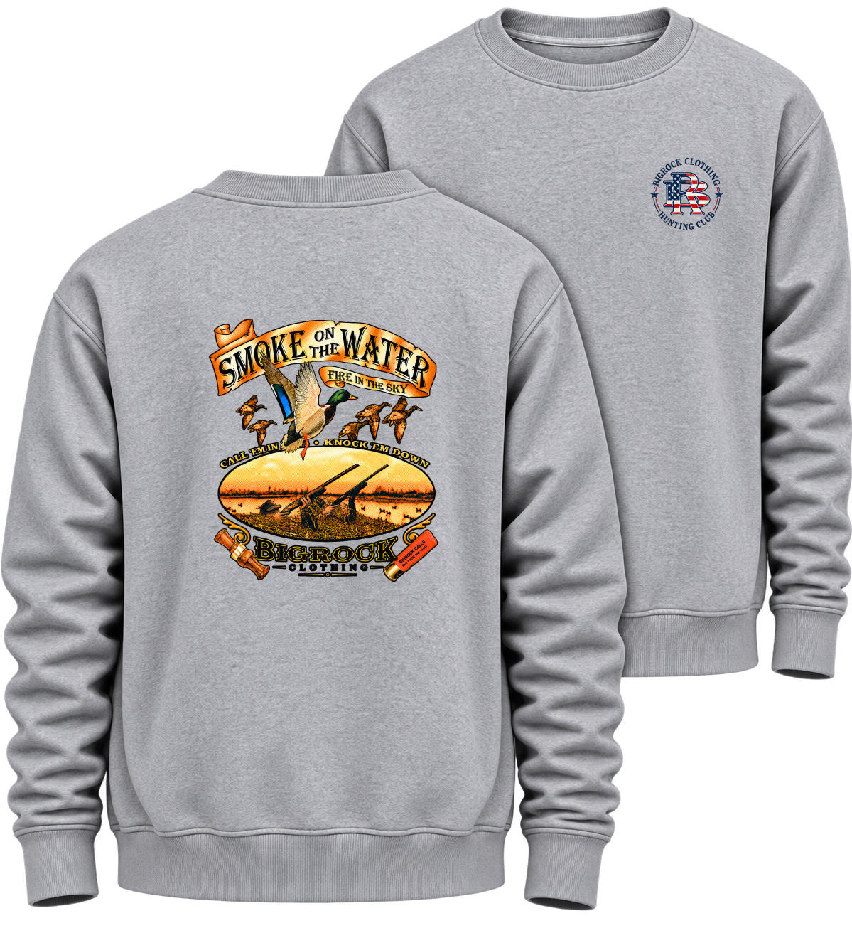 1581 Sweatshirt Heavy Rock Smoke On The Water