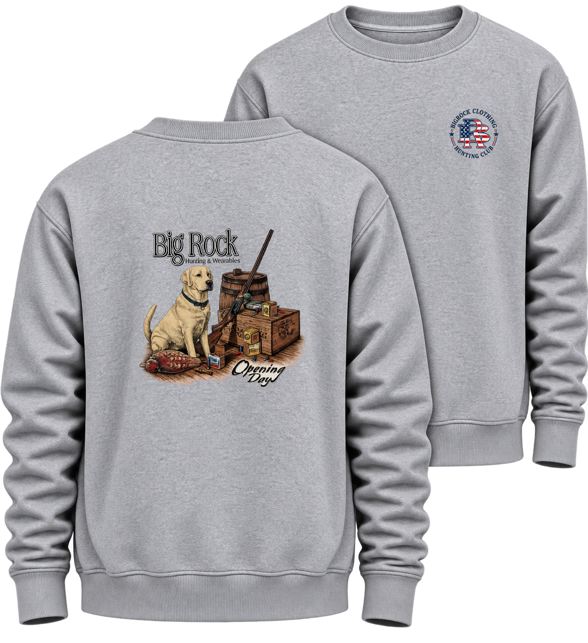 1336 Sweatshirt Heavy Rock  Opening Day