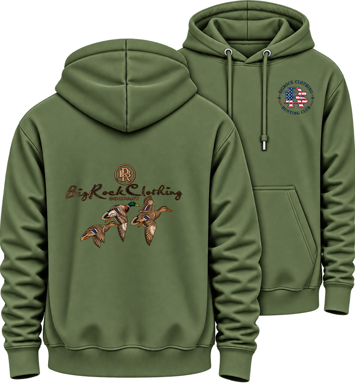 1508 Hoodie Heavy Rock Ducks In Flight