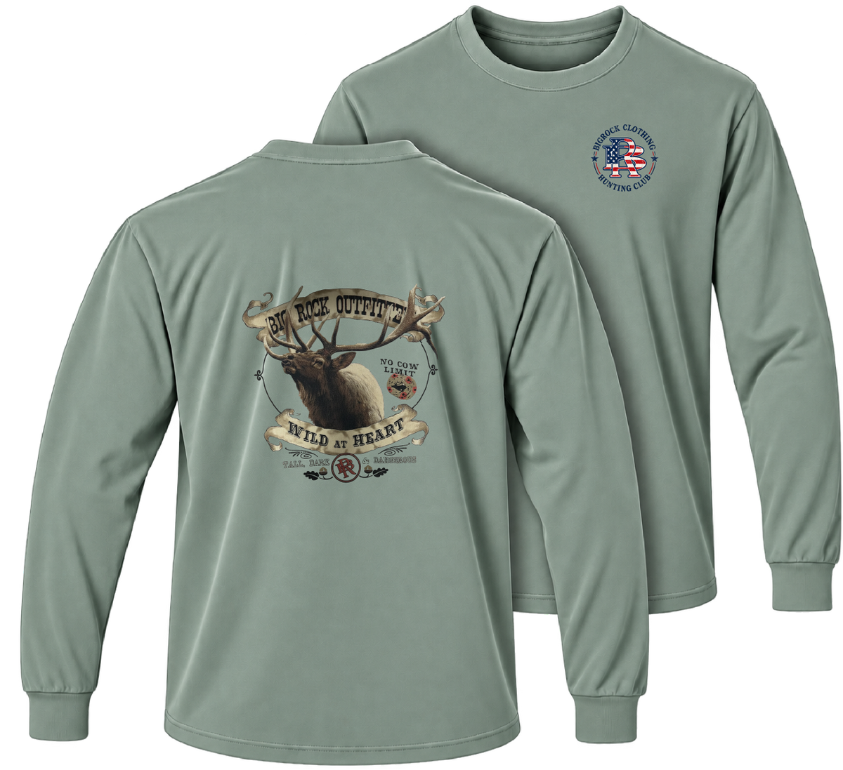 1555 Long Sleeve Light Rock Wild At Heart
