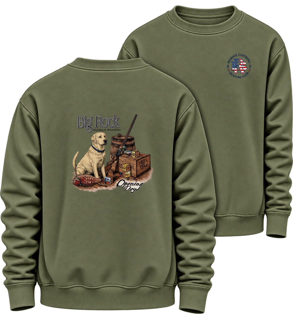 1336 Sweatshirt Heavy Rock  Opening Day