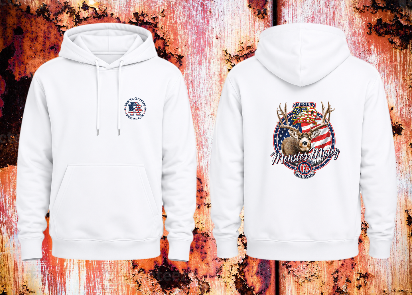 Hoodie Heavy Rock America 250 Monster Muley