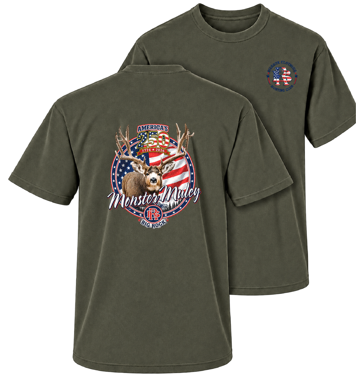 Heavy Rock America 250 Monster Muley (Heavy Boxy oversize Shirt)