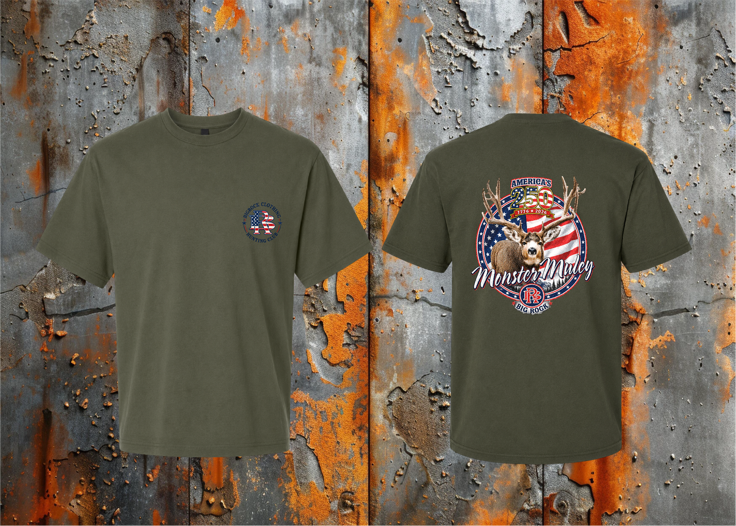 Heavy Rock America 250 Monster Muley (Heavy Boxy oversize Shirt)