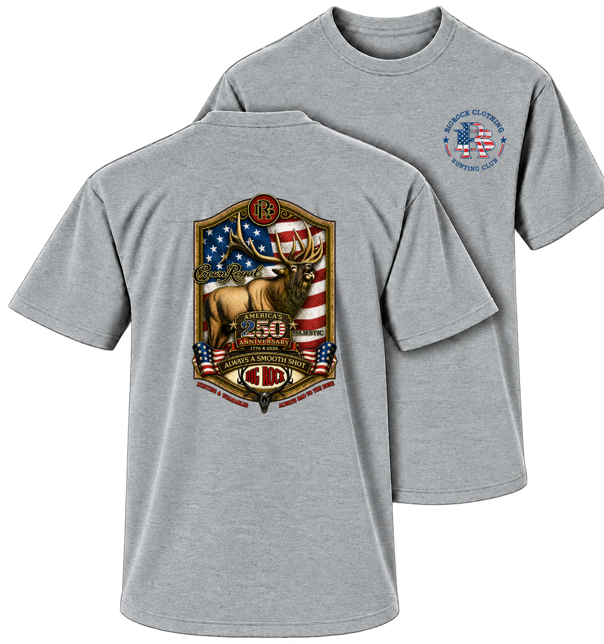Heavy Rock America 250 Crown Royal (Heavy Boxy oversize Shirt)