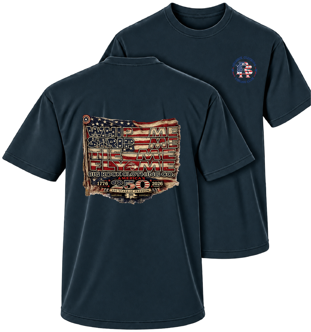 Heavy Rock America 250 Whip Me (Heavy Boxy oversize Shirt)