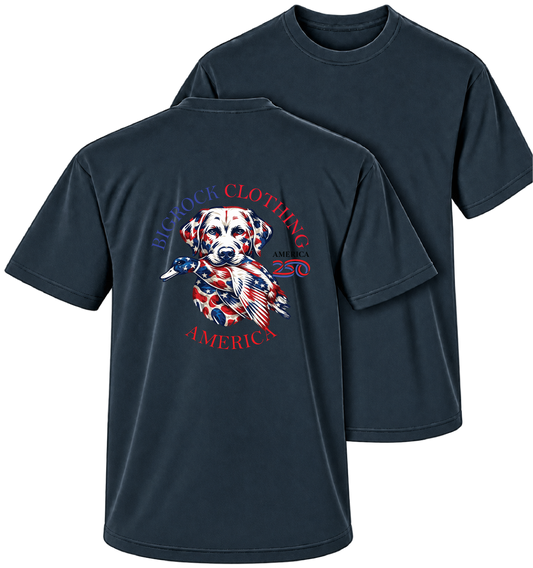Heavy Rock America 250 Duck Dog (Heavy Boxy oversize Shirt)