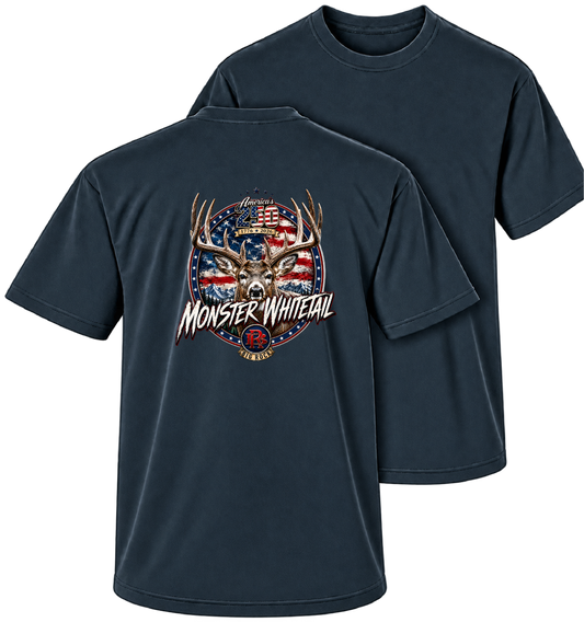 Heavy Rock America 250 Monster Whitetail (Heavy Boxy oversize Shirt)