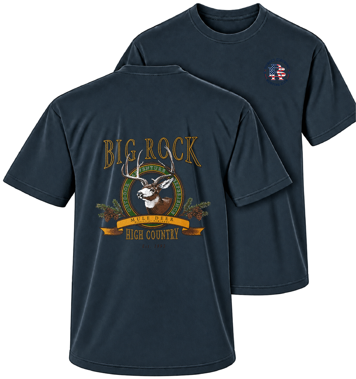 Heavyrock High Country Deer(Heavy Boxy oversize Shirt)