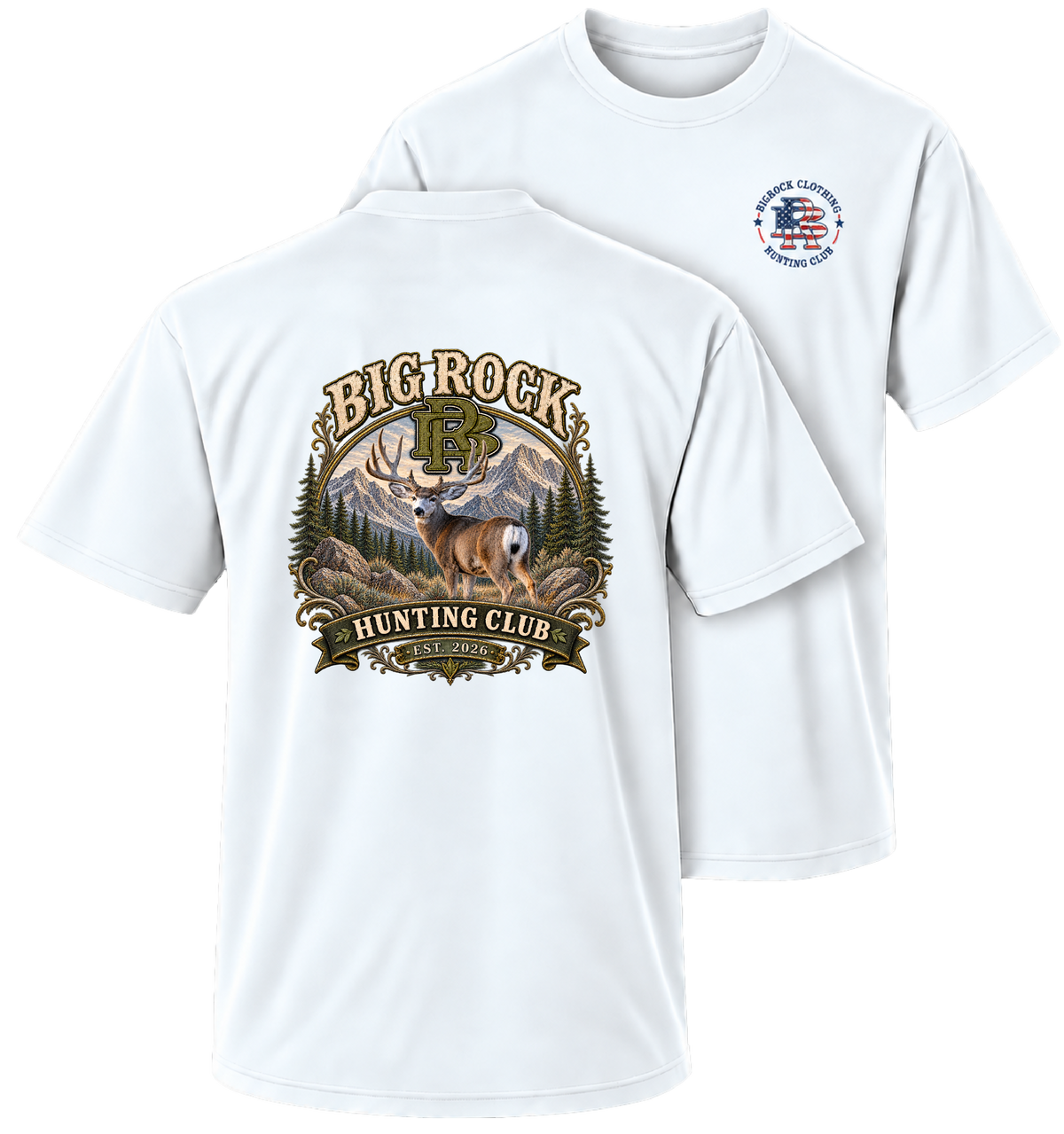 Heavy Rock BR Mule Deer Hunting Club (Color)