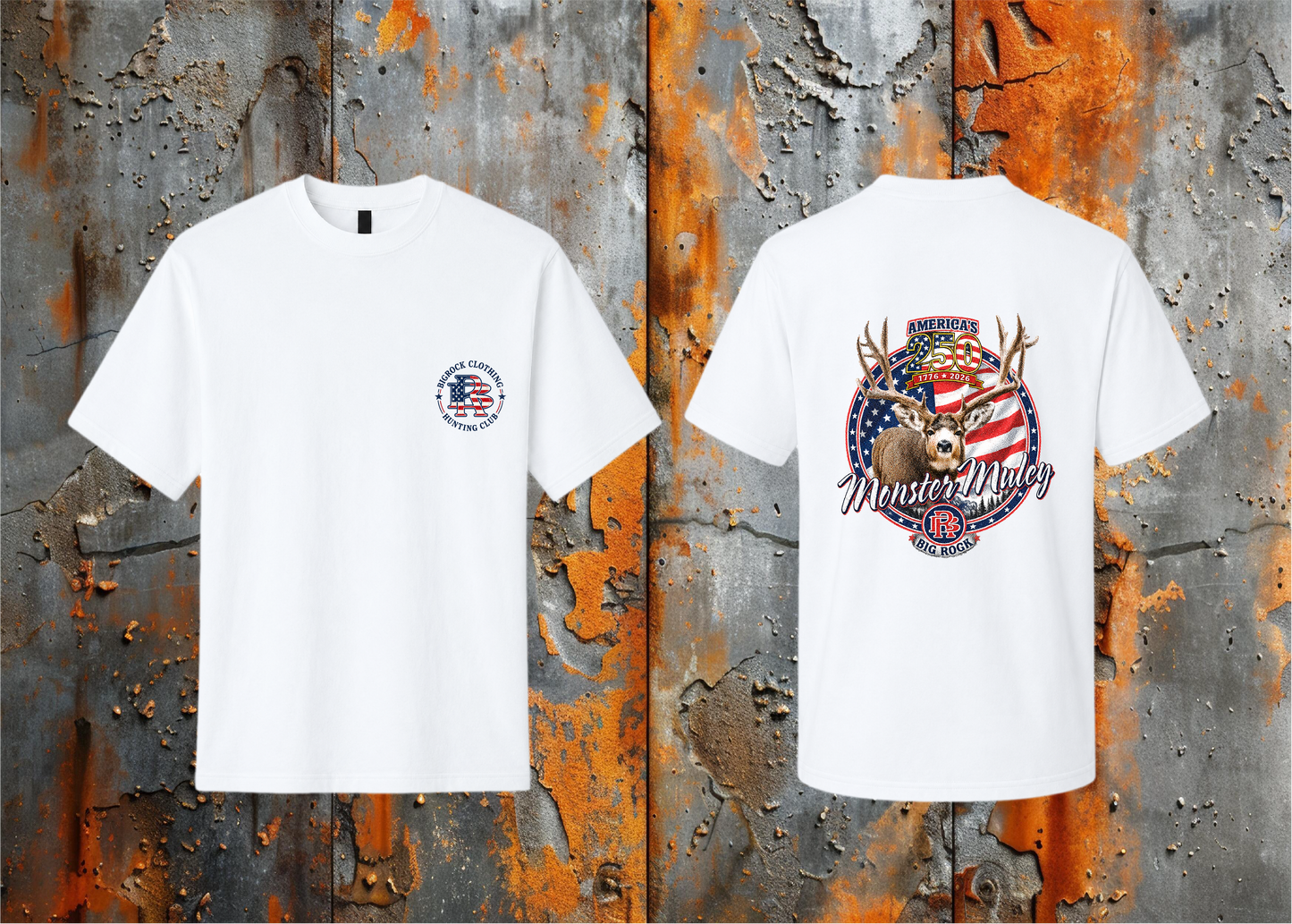 Heavy Rock America 250 Monster Muley (Heavy Boxy oversize Shirt)