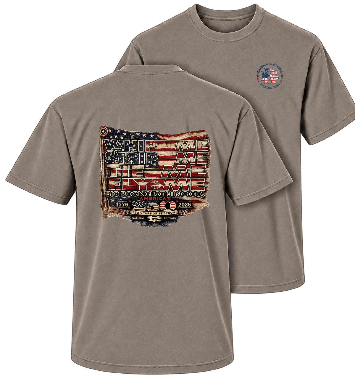 Heavy Rock America 250 Whip Me (Heavy Boxy oversize Shirt)