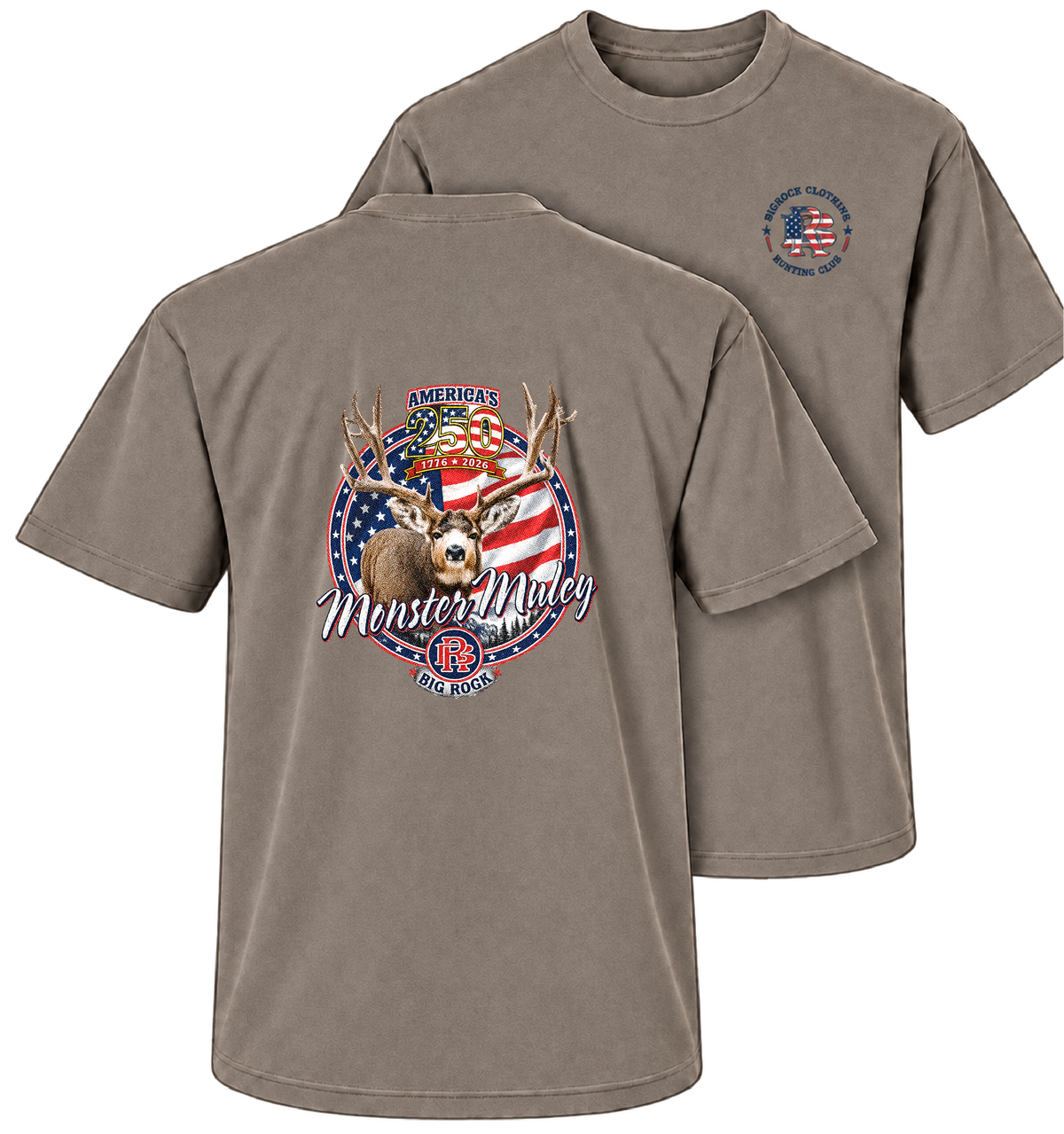Heavy Rock America 250 Monster Muley (Heavy Boxy oversize Shirt)