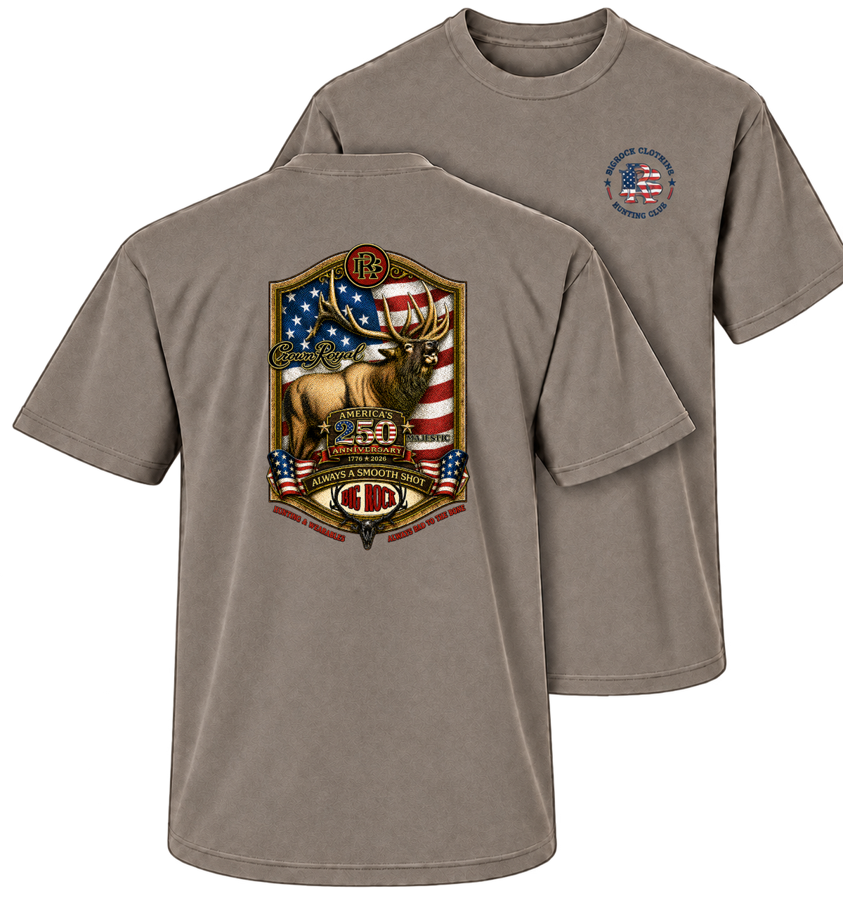 Heavy Rock America 250 Crown Royal (Heavy Boxy oversize Shirt)