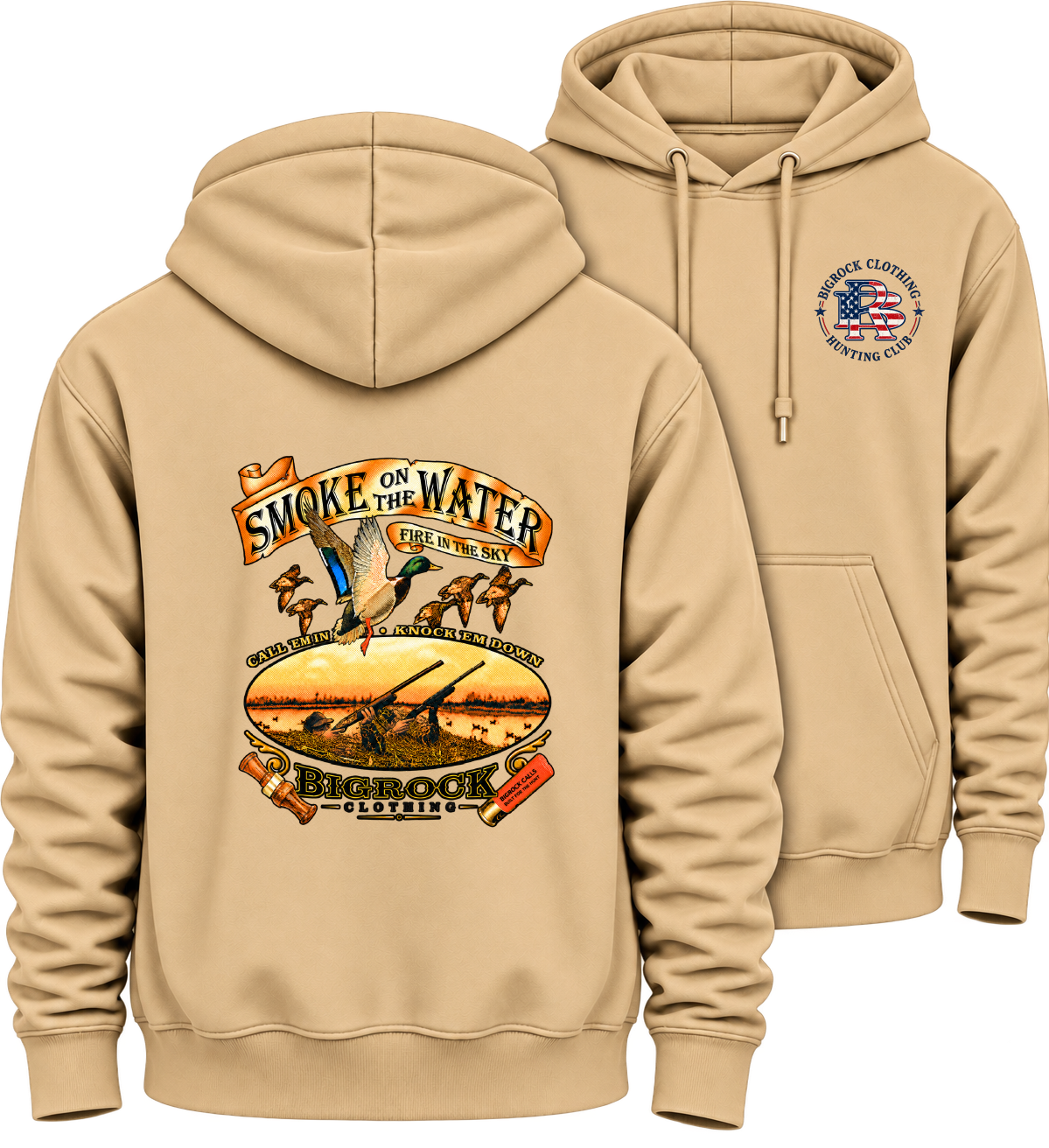 1581 Hoodie Heavy Rock Smoke On The Water