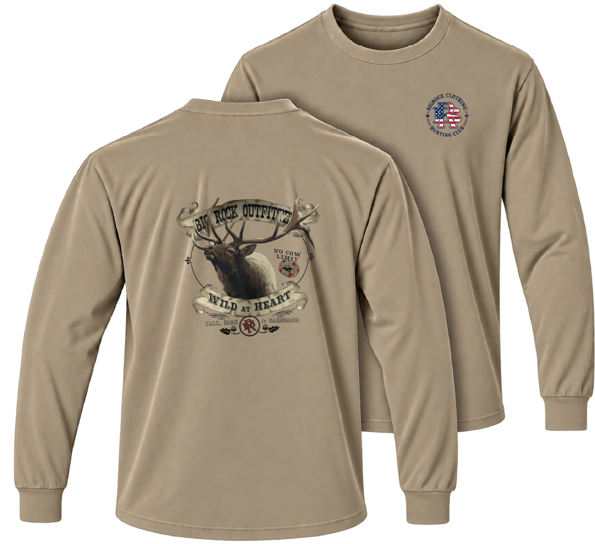1555 Long Sleeve Light Rock Wild At Heart