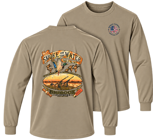 Long Sleeve Light Rock Smoke On The water