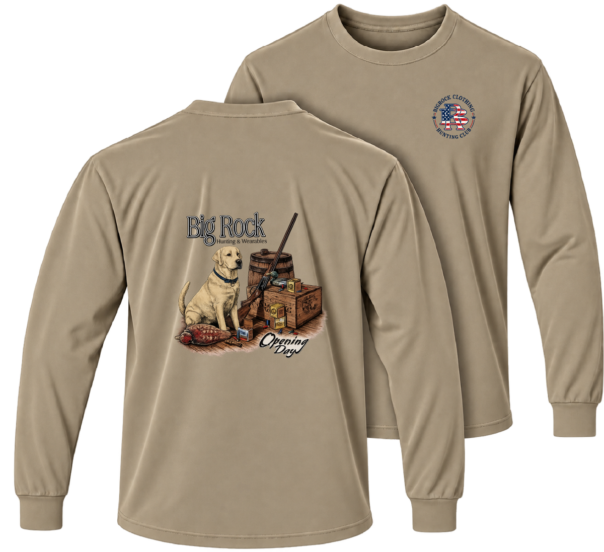 1336 Long Sleeve Light Rock Opening Day