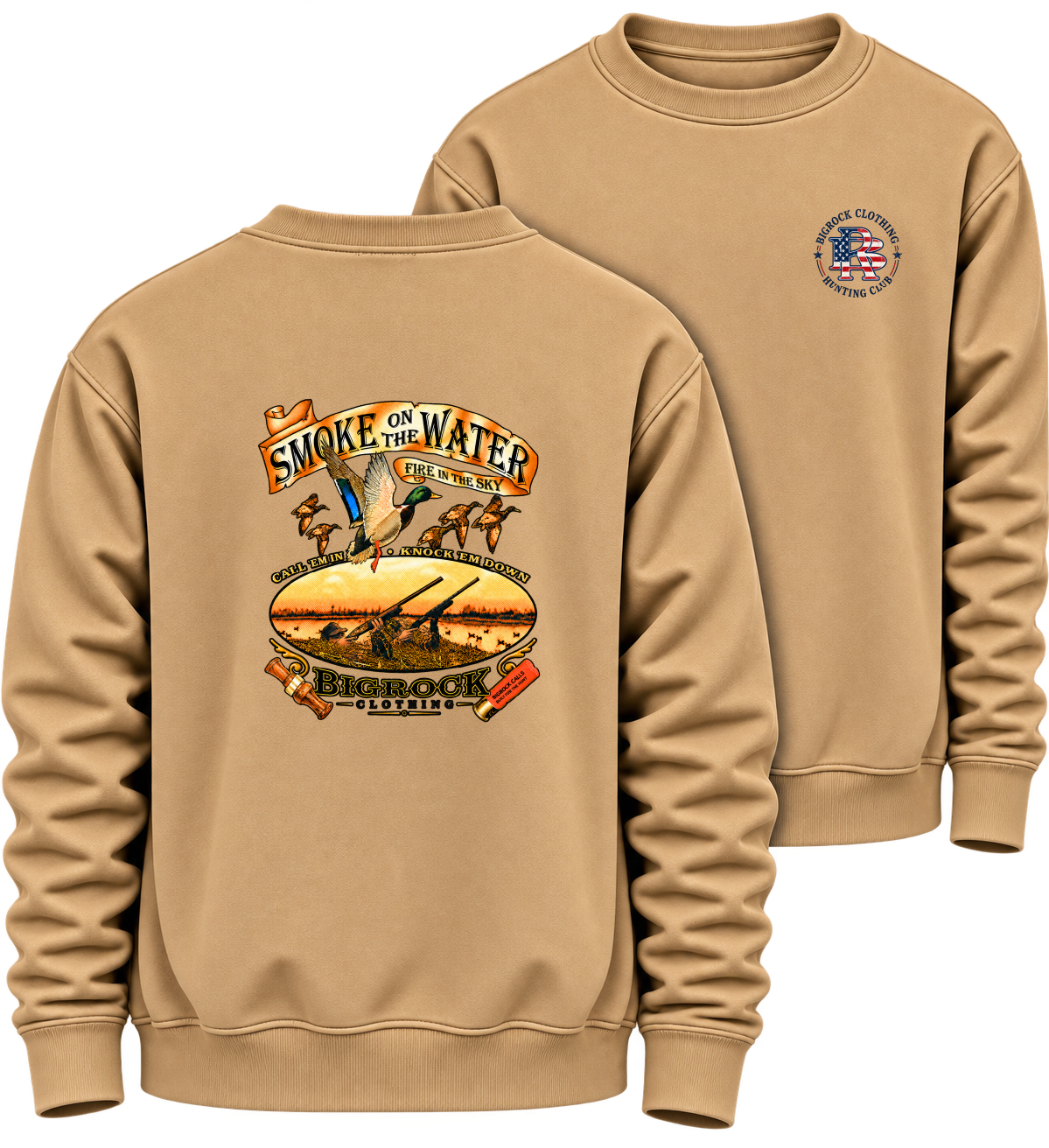 1581 Sweatshirt Heavy Rock Smoke On The Water