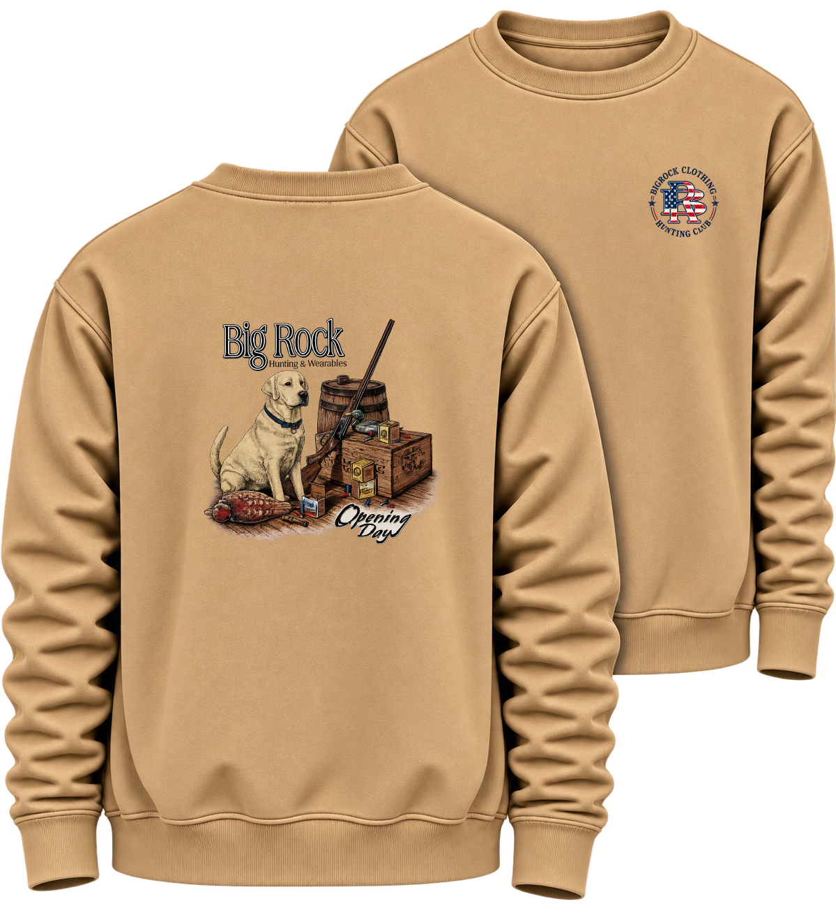 1336 Sweatshirt Heavy Rock  Opening Day