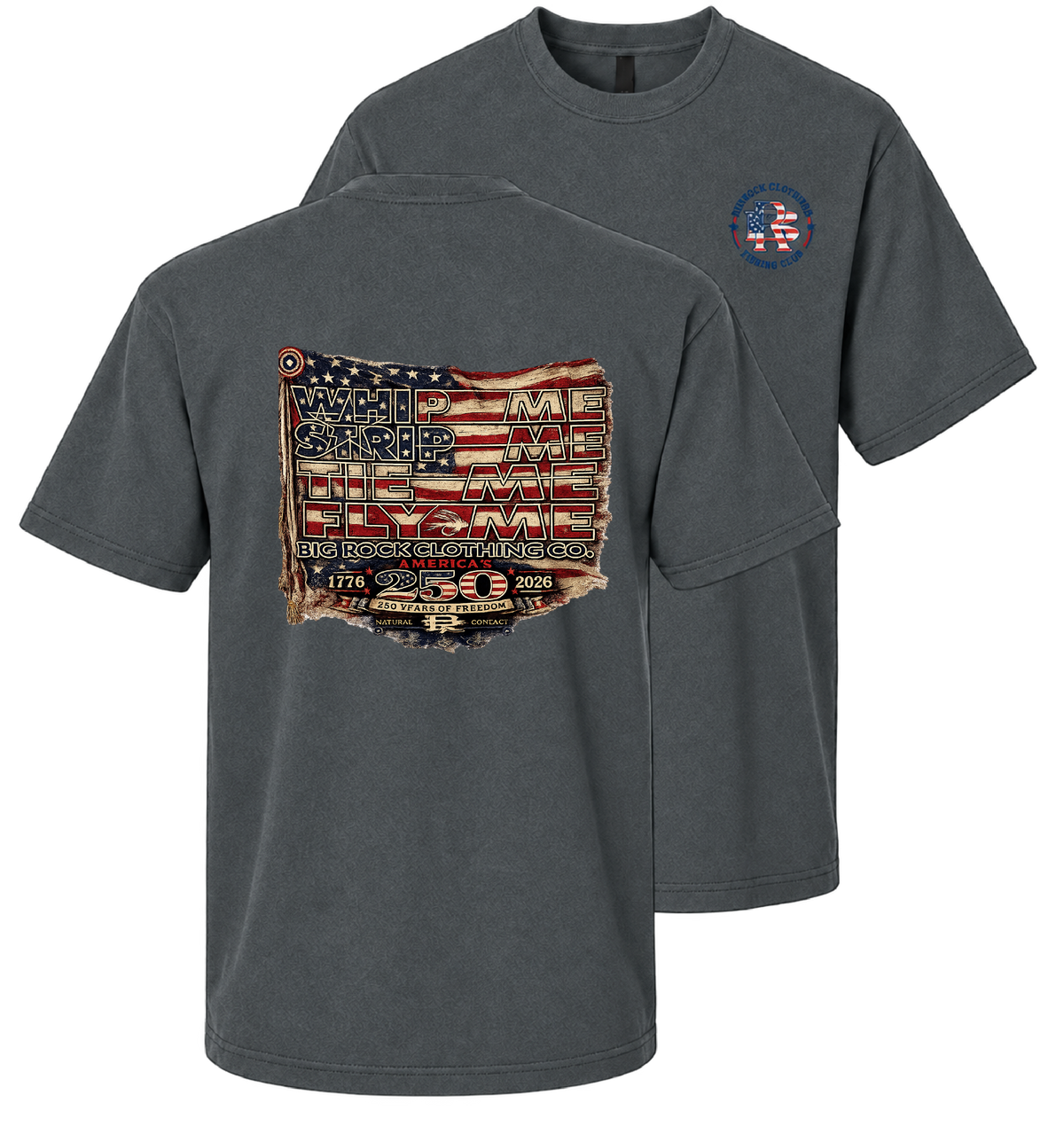 Heavy Rock America 250 Whip Me (Heavy Boxy oversize Shirt)