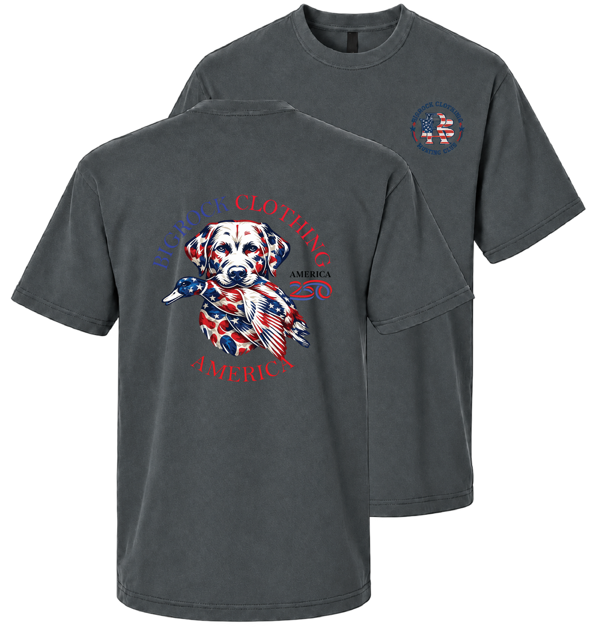 Heavy Rock America 250 Duck Dog (Heavy Boxy oversize Shirt)