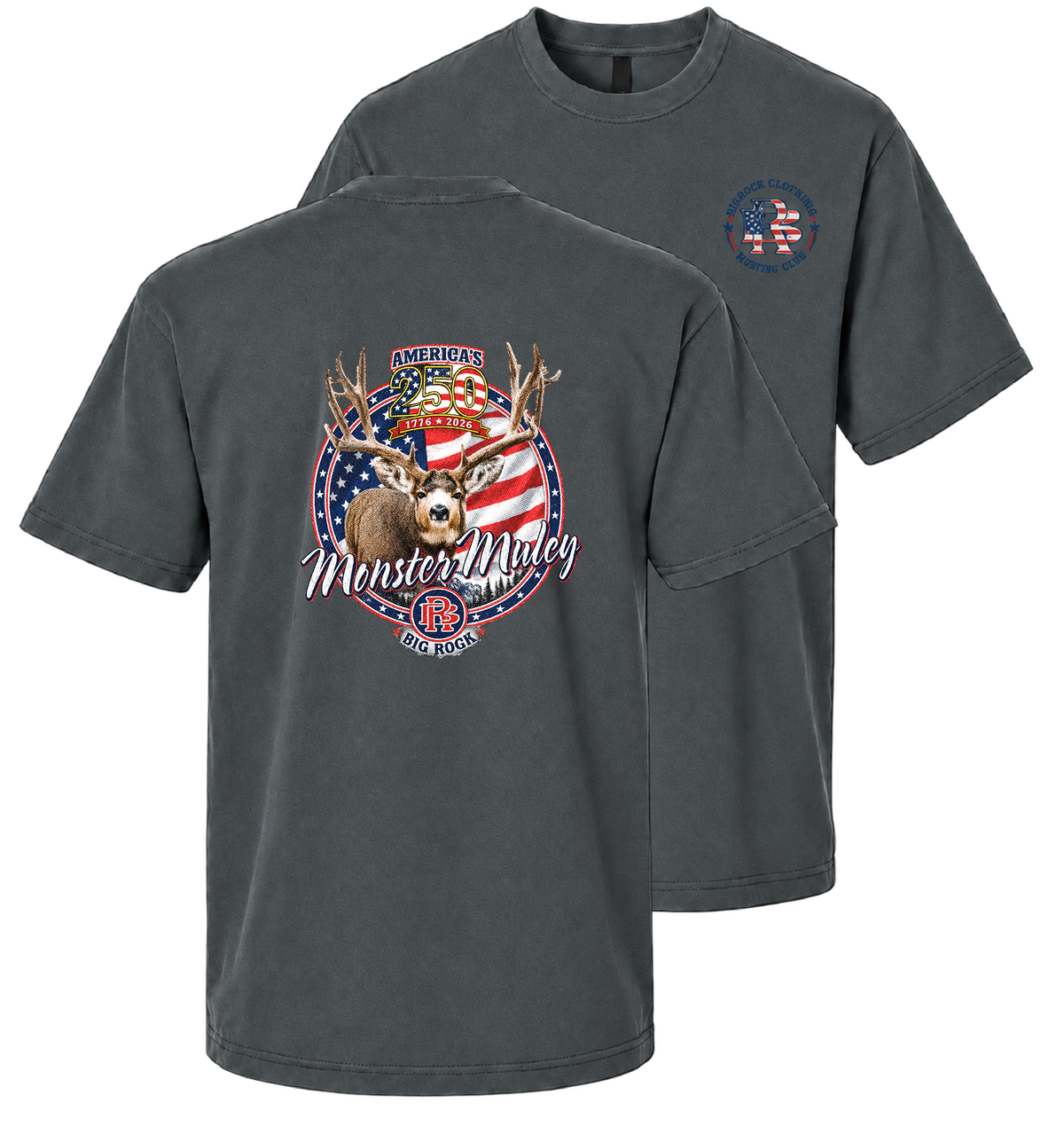 Heavy Rock America 250 Monster Muley (Heavy Boxy oversize Shirt)