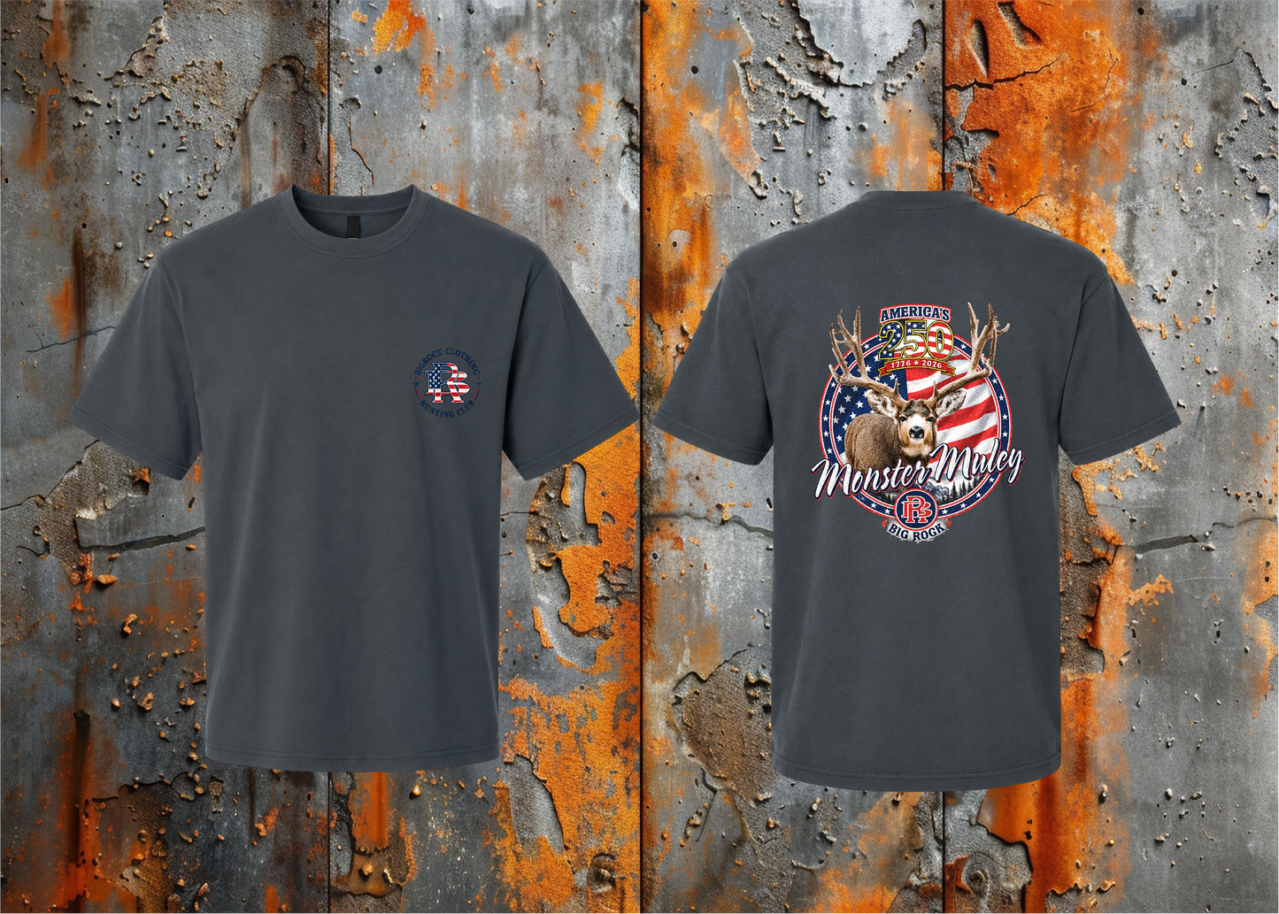 Heavy Rock America 250 Monster Muley (Heavy Boxy oversize Shirt)