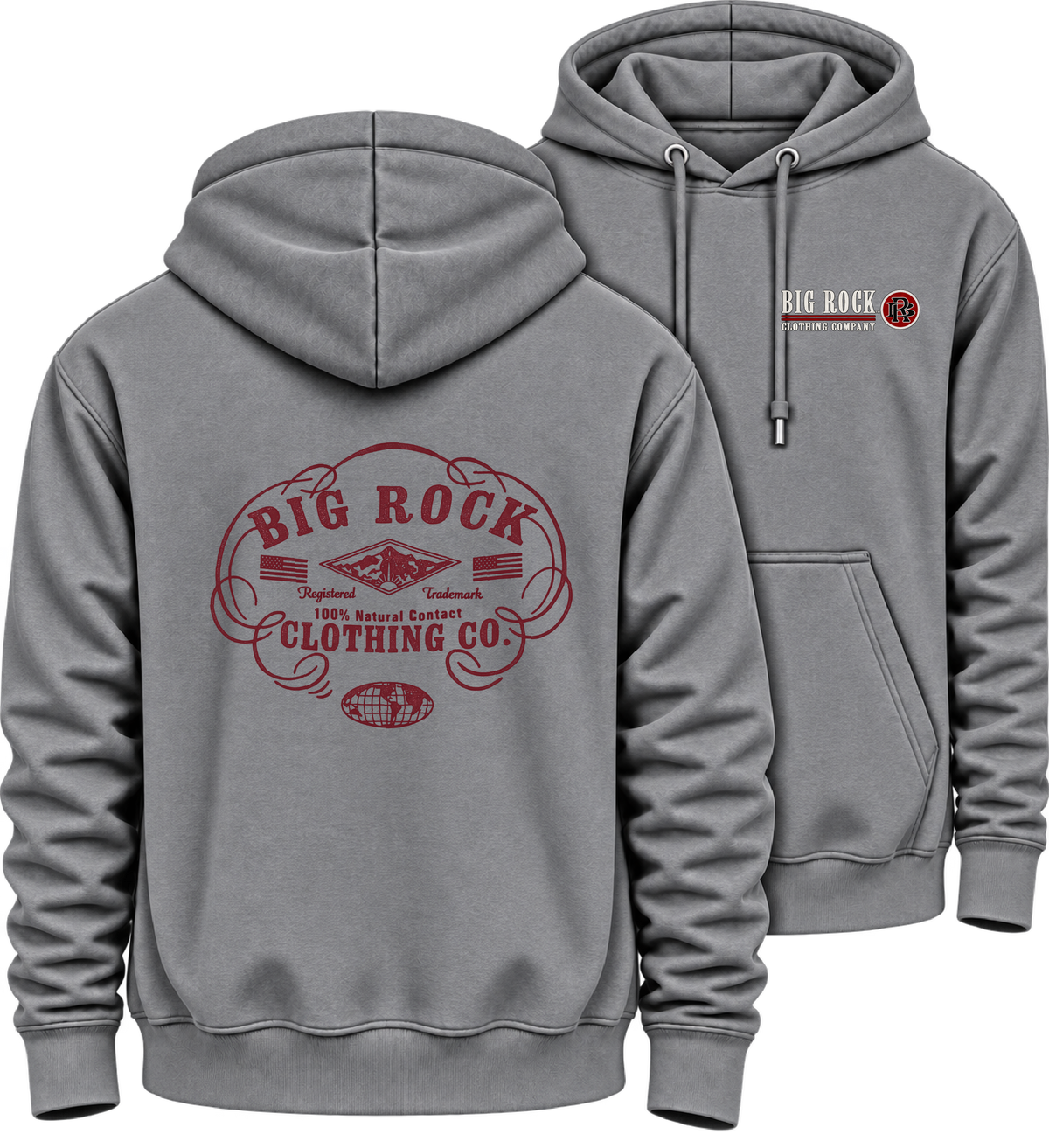 887 Hoodie Heavy Rock Bigrock Trademark