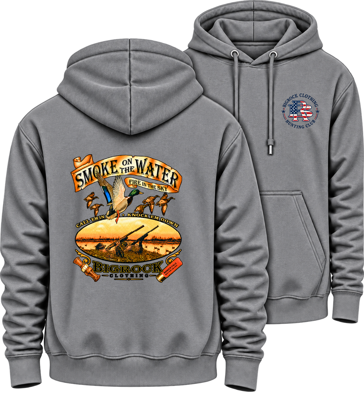 1581 Hoodie Heavy Rock Smoke On The Water