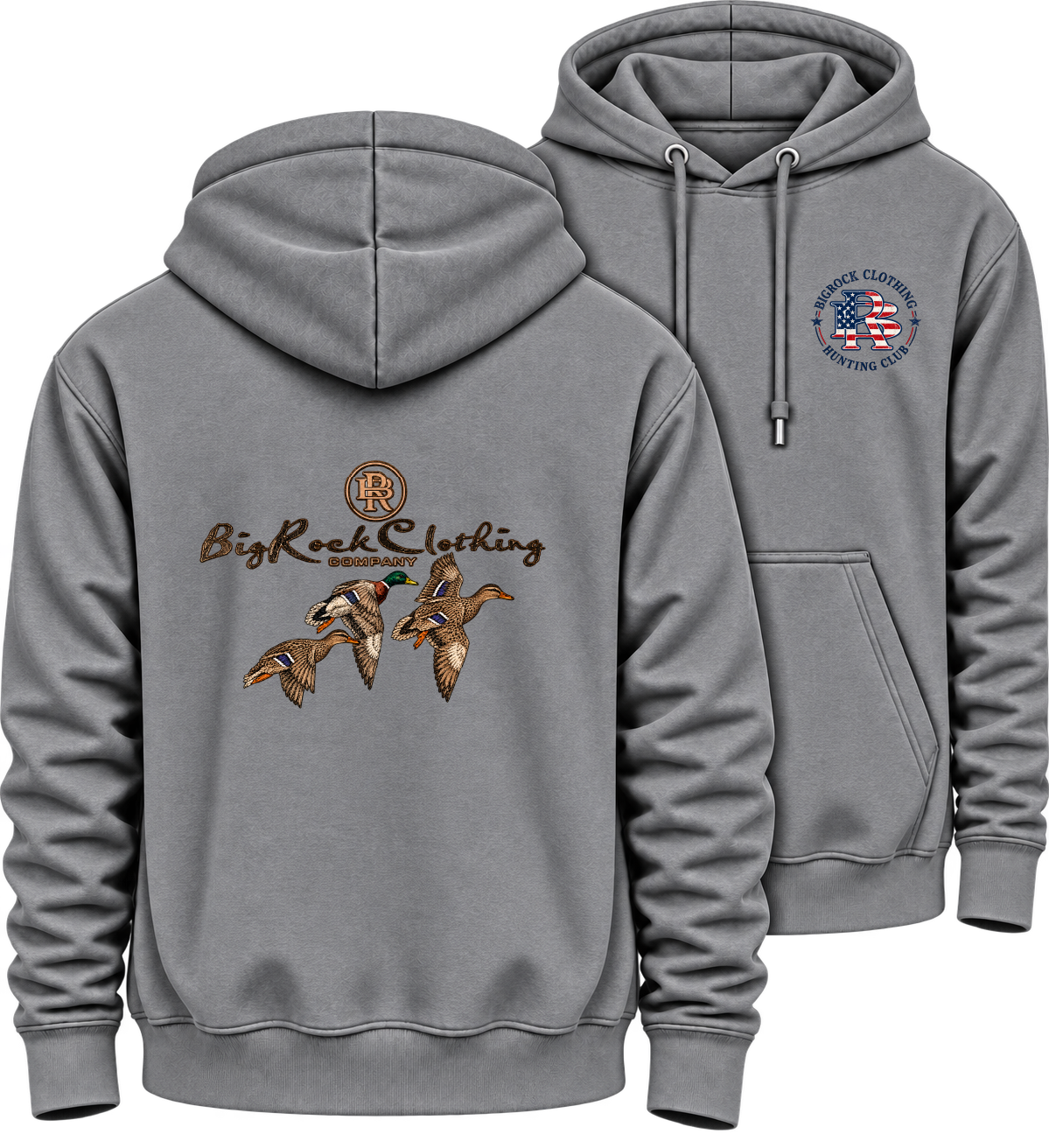 1508 Hoodie Heavy Rock Ducks In Flight