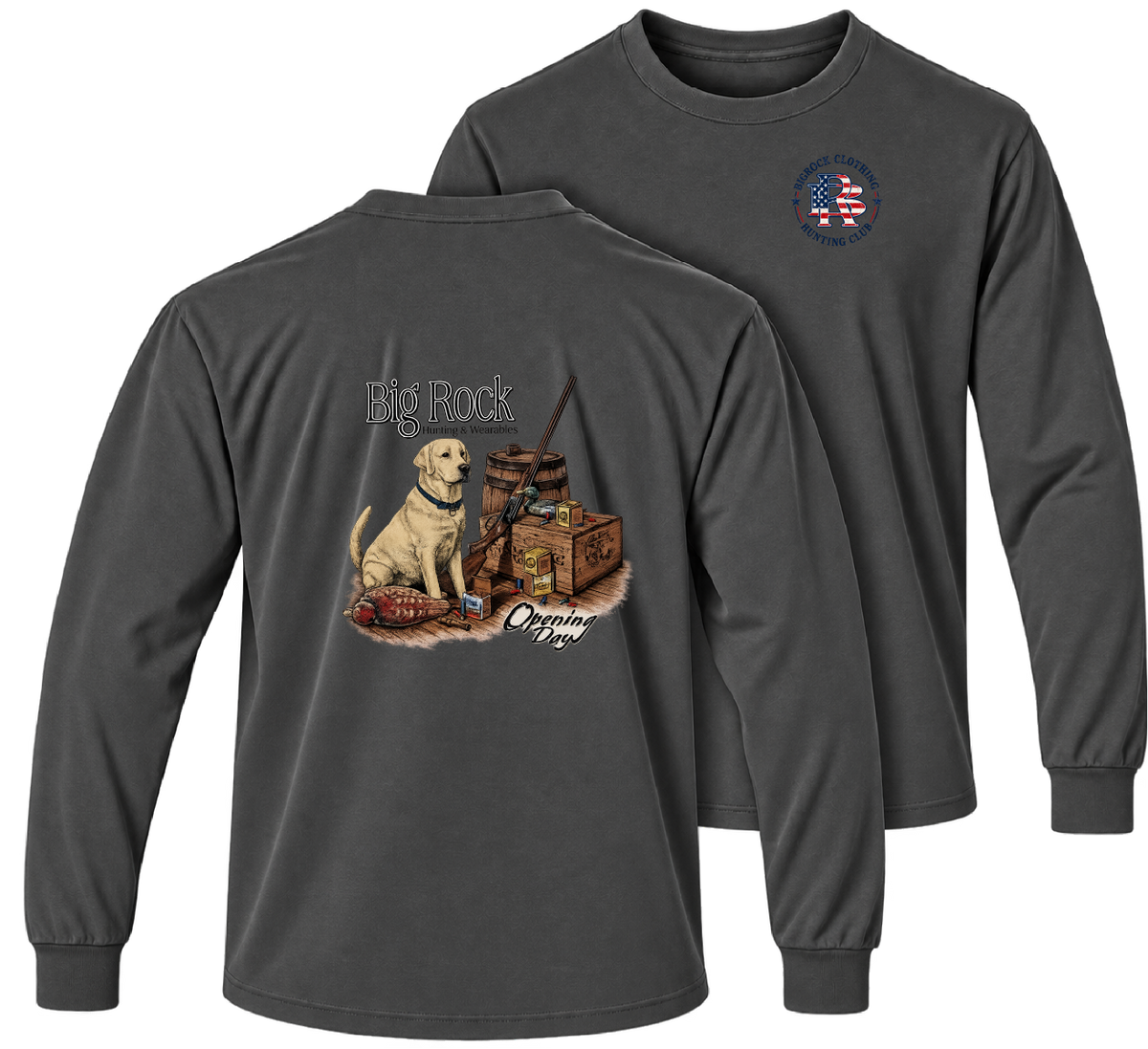 1336 Long Sleeve Light Rock Opening Day