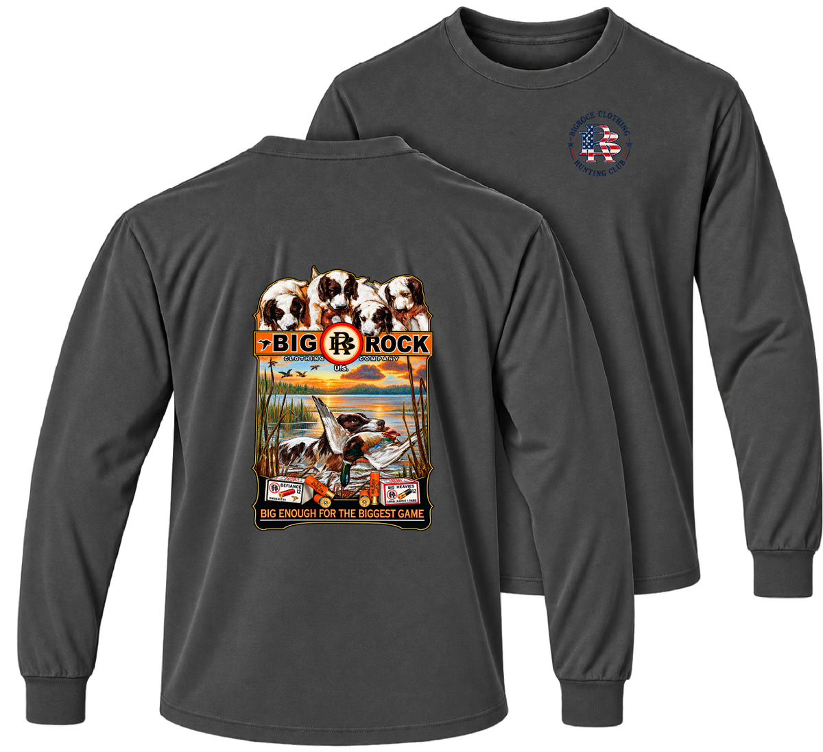 1342 Long Sleeve Light Rock Puppies Opening Day