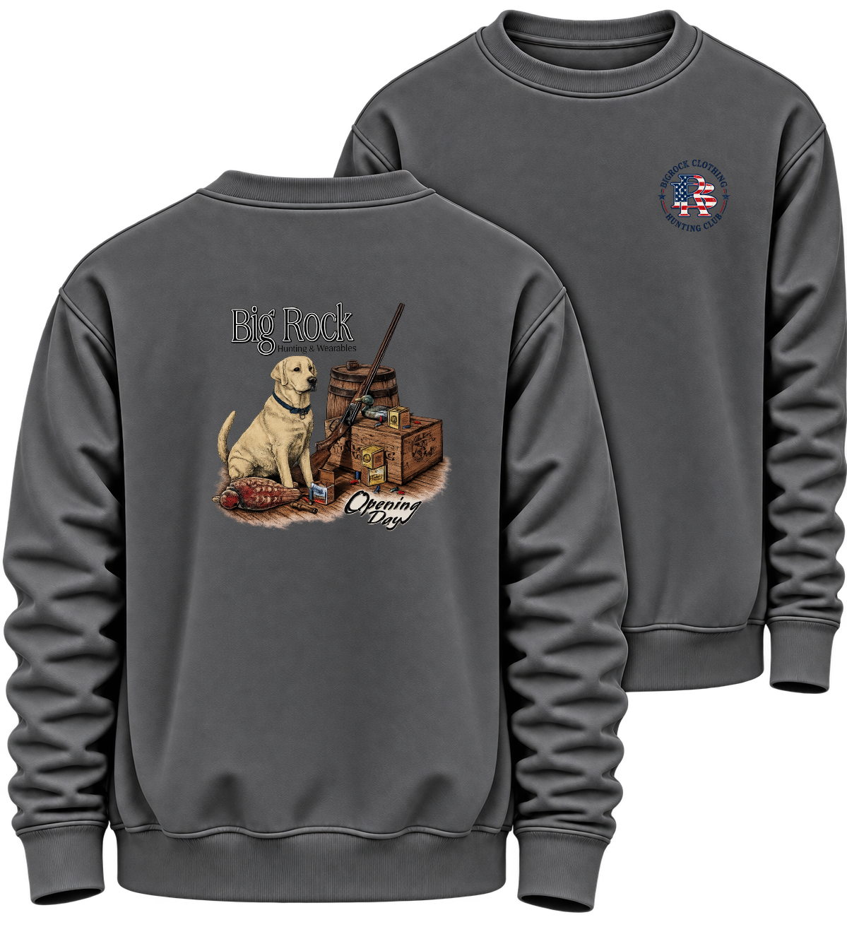 1336 Sweatshirt Heavy Rock  Opening Day