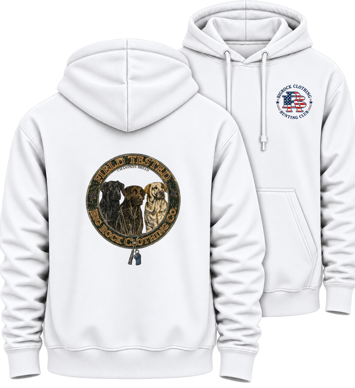 836 Hoodie Heavy Rock Three Lab Coaster