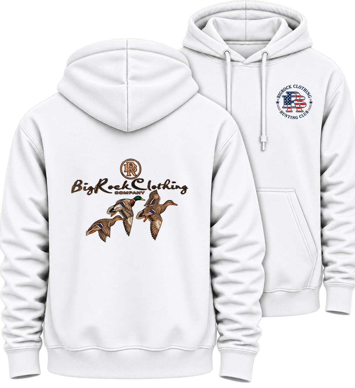 1508 Hoodie Heavy Rock Ducks In Flight